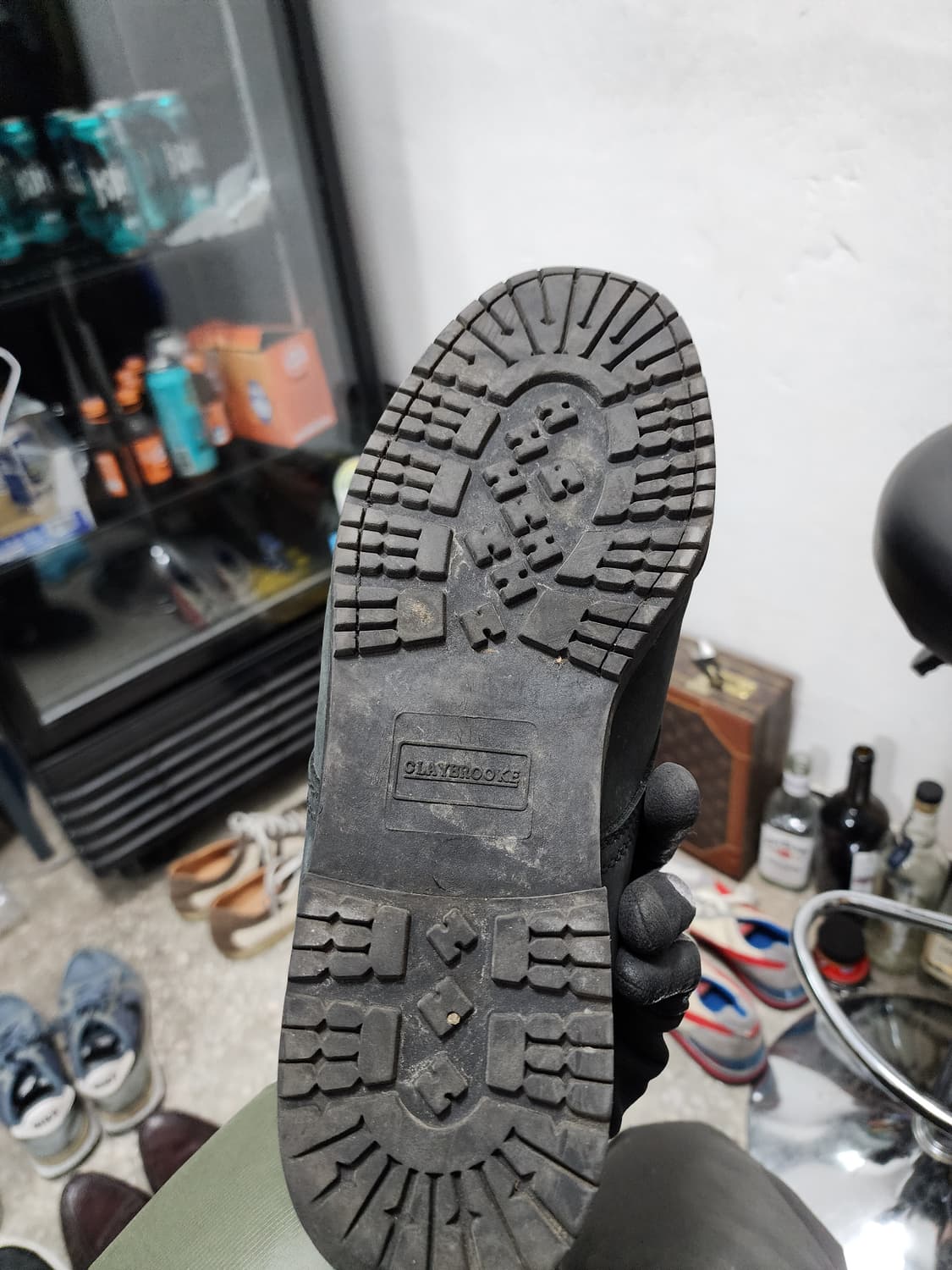 Claybrooke 리얼레더 빈티지 5홀 구두 상품이미지5