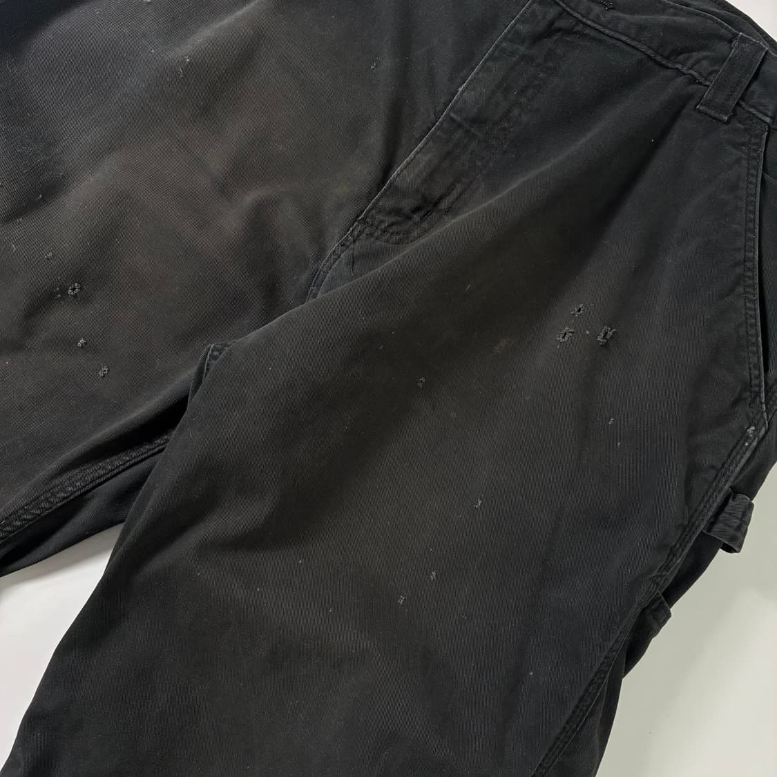Carhartt  칼하트  블랙 카고 워크 카펜터 팬츠  상품이미지5