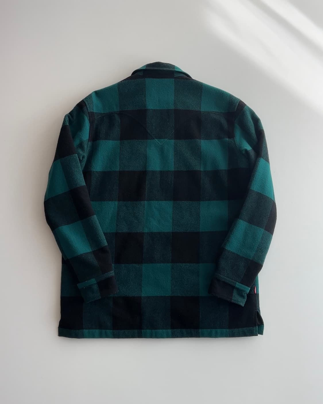 리바이스 울 체크 집업 자켓 100 상품이미지5