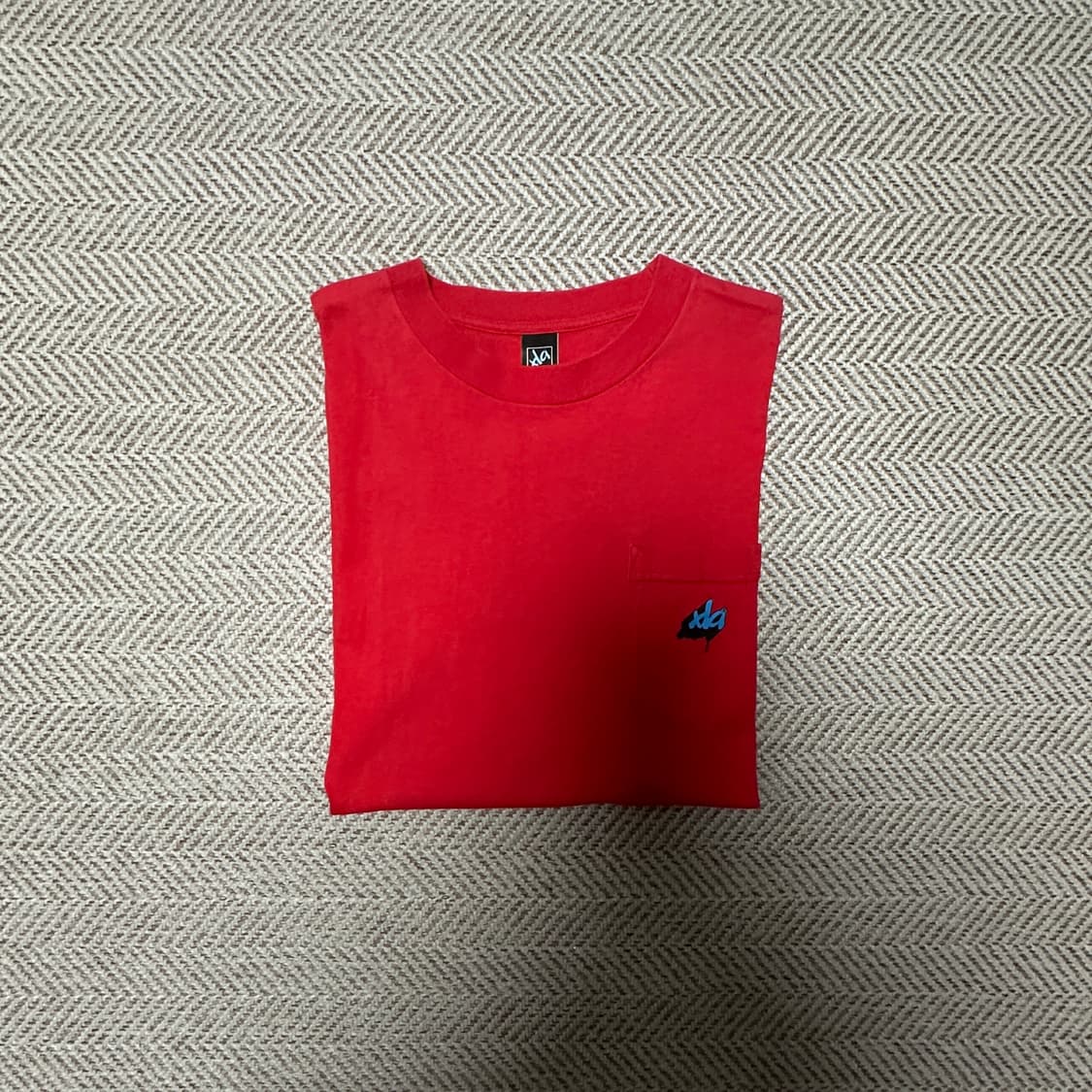 X-LARGE usa made t-shirt red 상품이미지1