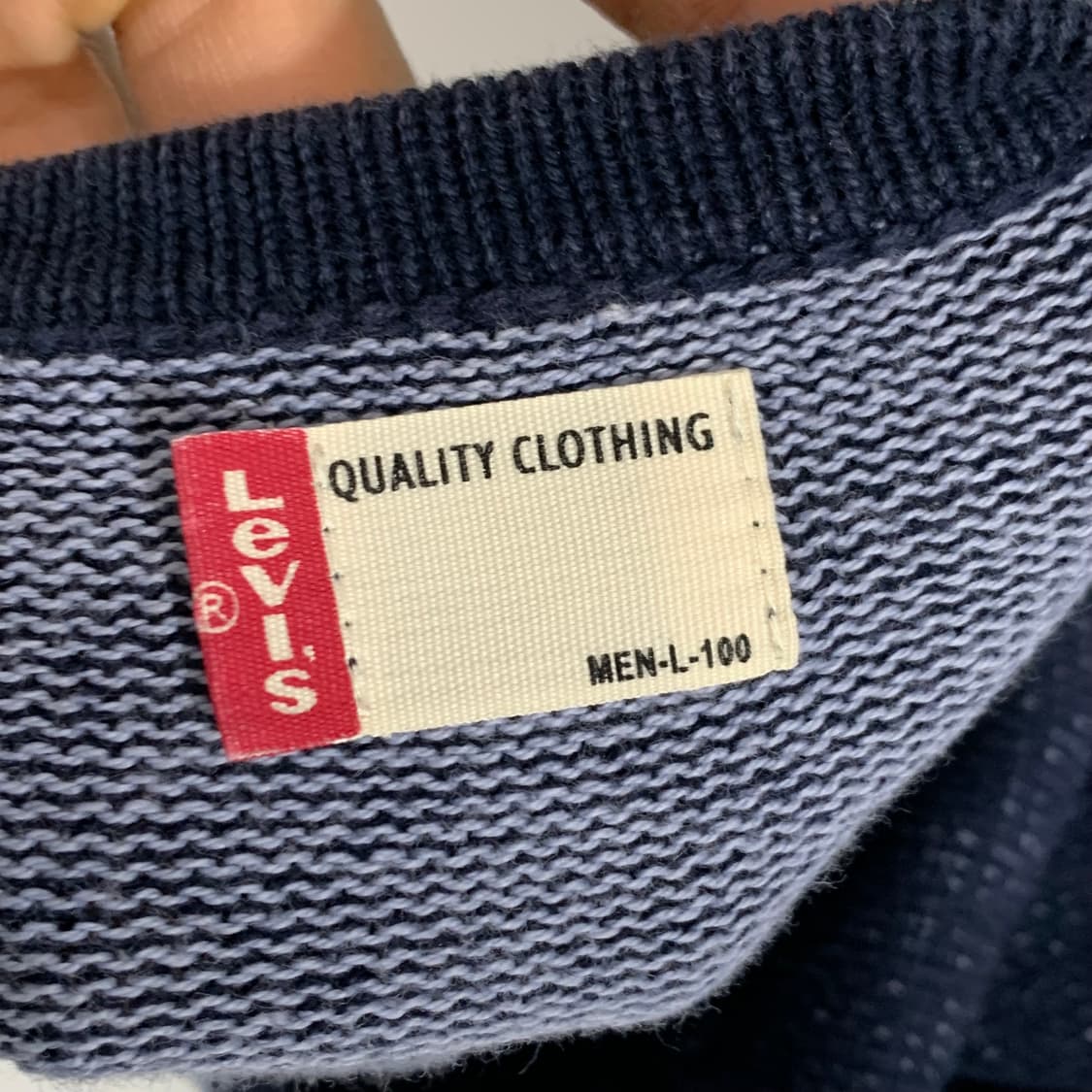 리바이스 레터링 로고 나그랑 니트  상품이미지4