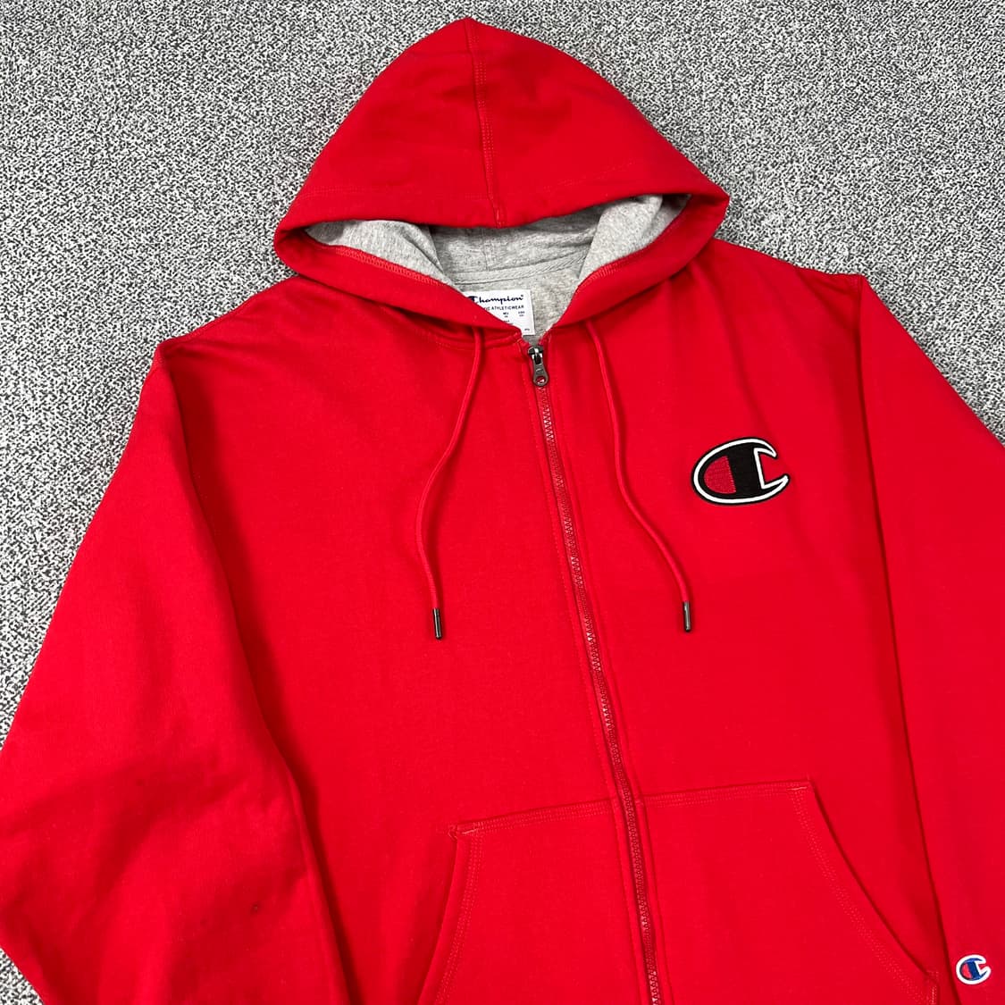 <챔피온 빅 로고 오버핏 후드집업> No.1369 상품이미지4