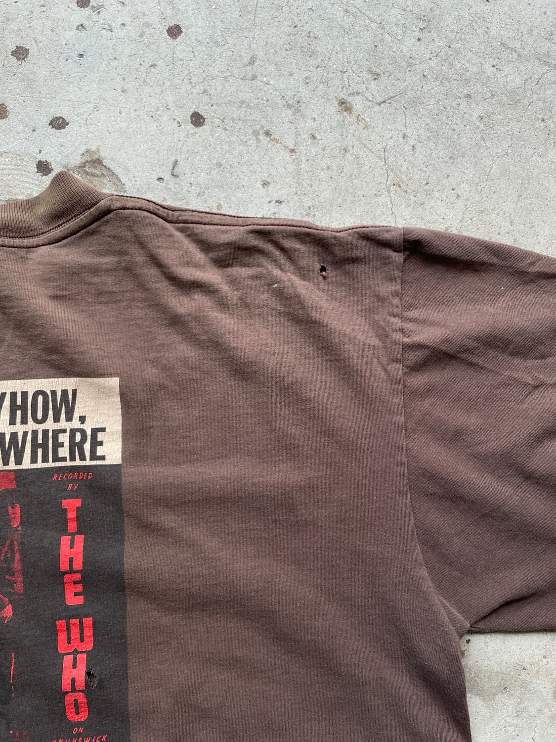 90s The Who Distressed Band T-shirt  상품이미지9