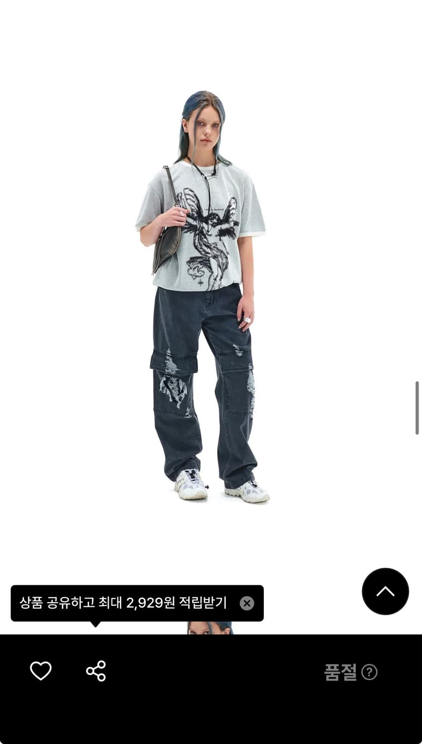 마뗑킴 엔젤니트 그레이  상품이미지2