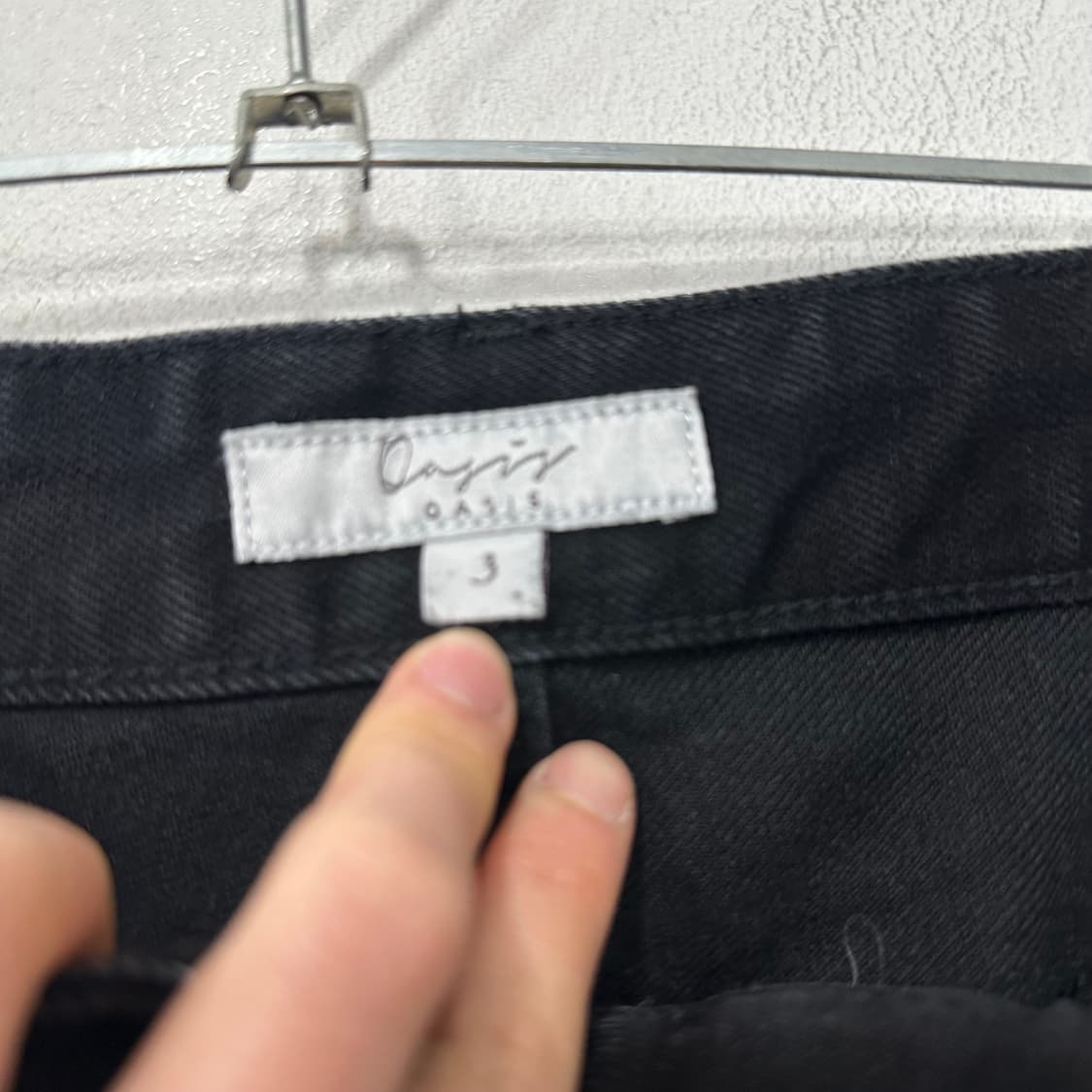 자수 와이드 데님팬츠 상품이미지5