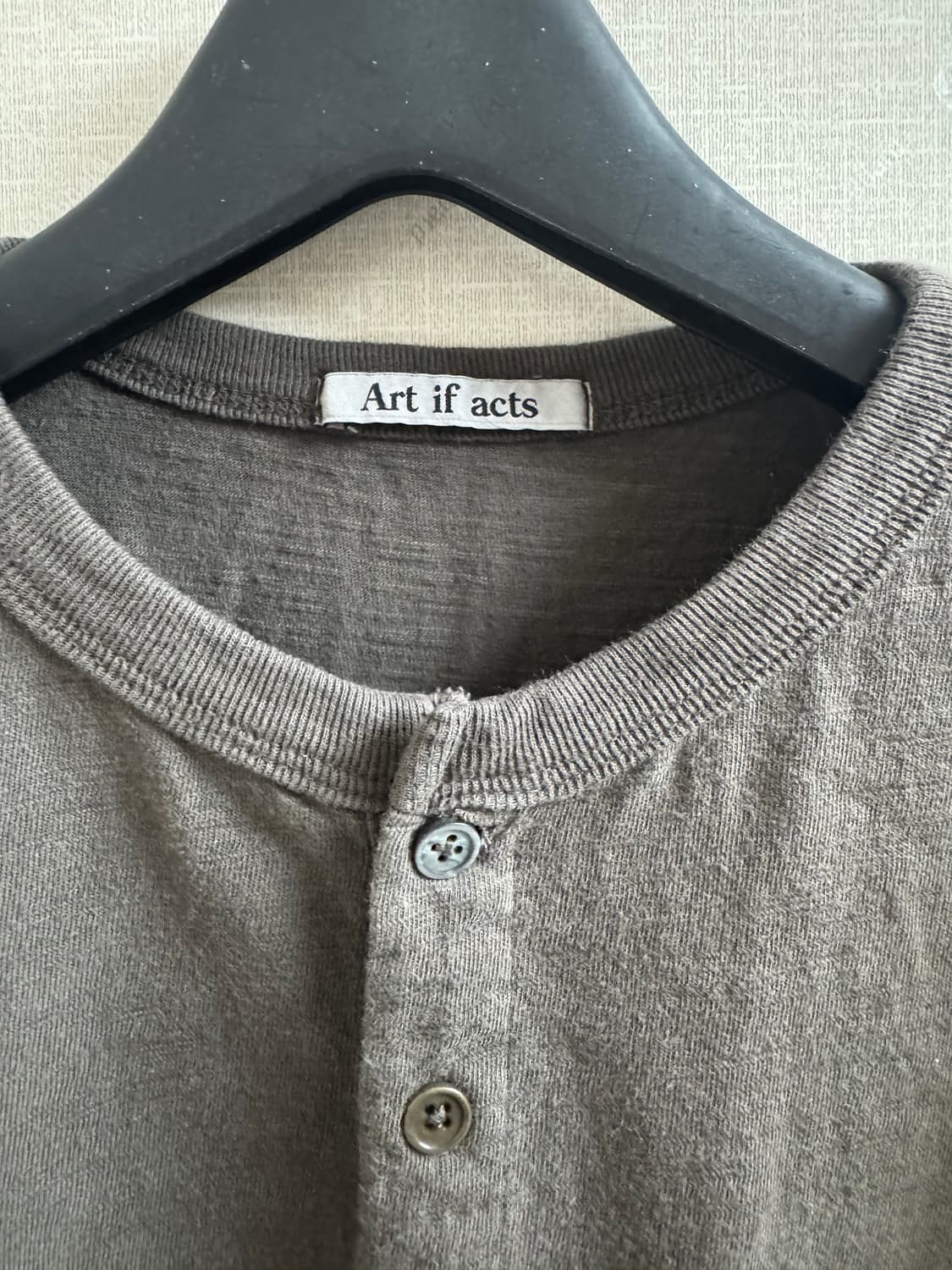 아트이프팩츠 / 반소매 헨리넥 / L 상품이미지3