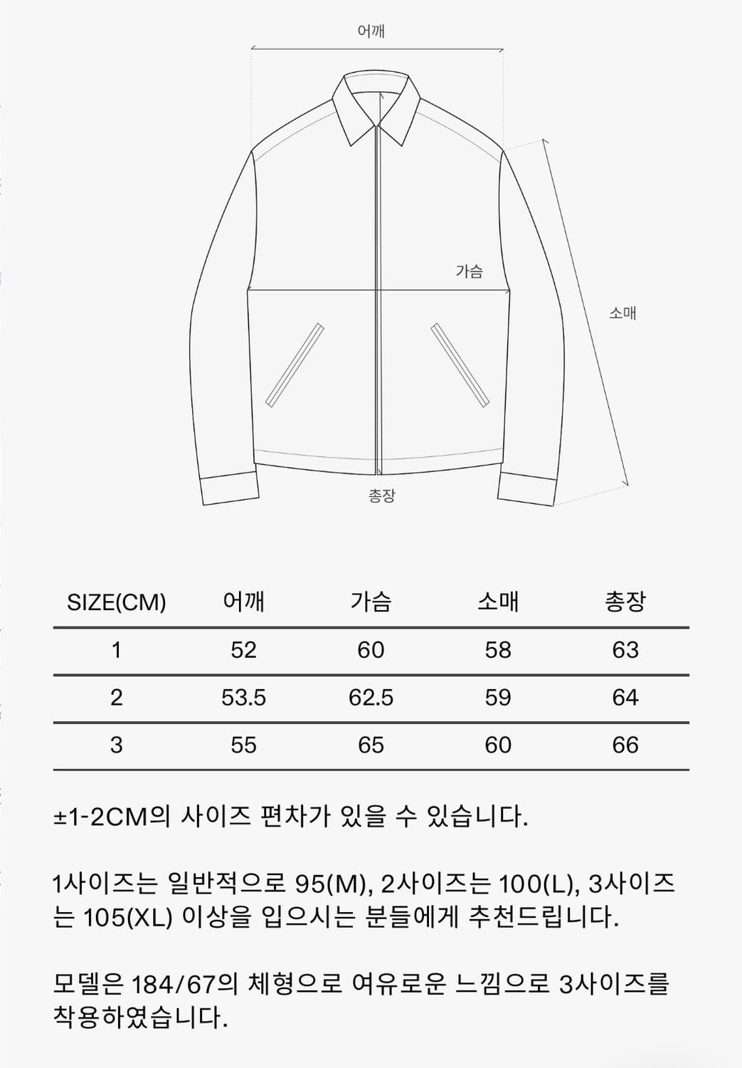 인더로우 레더 스포츠자켓 블랙 1사이즈 새상품 상품이미지3