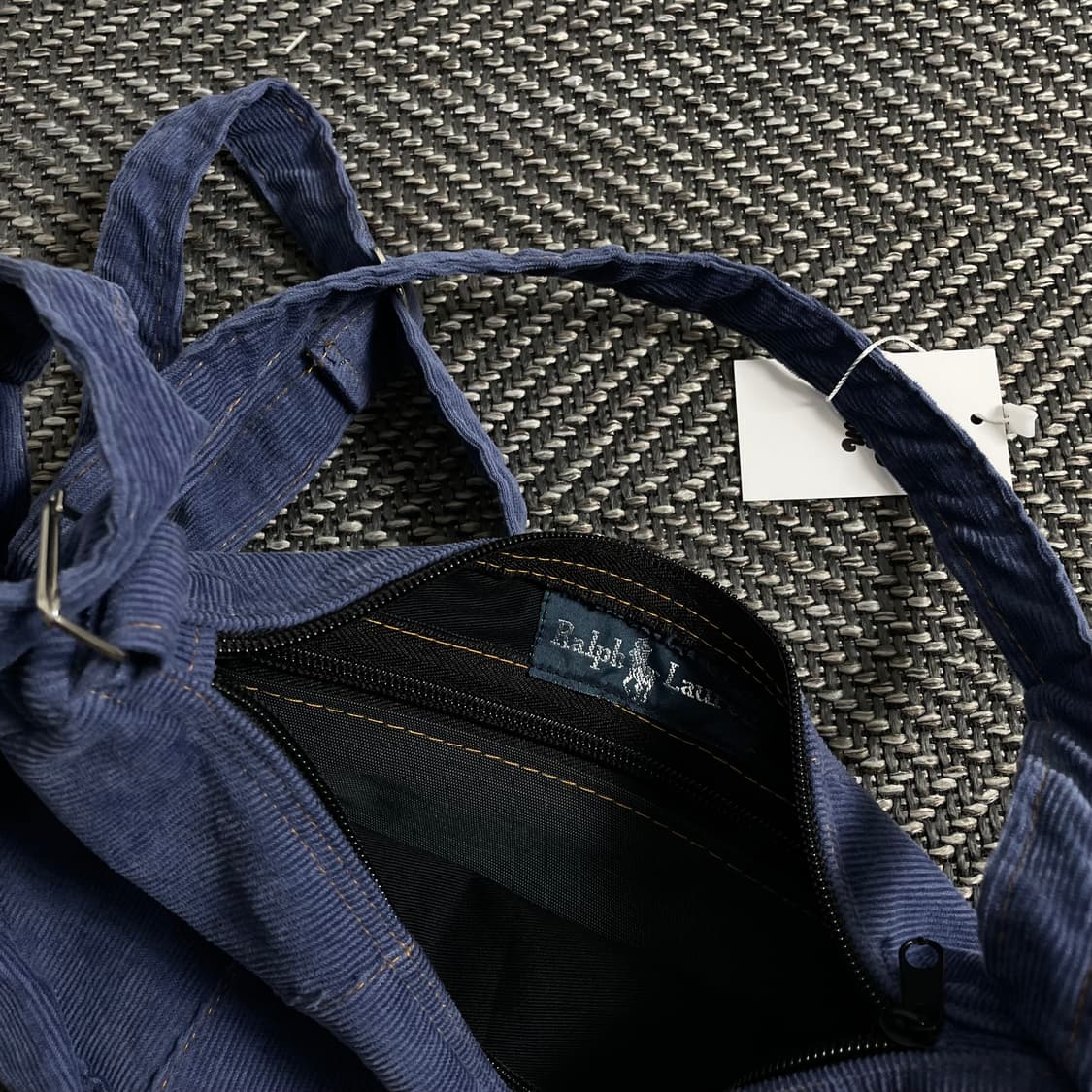 폴로 랄프로렌 포니 코듀로이 리메이크 크로스백o 2988 상품이미지3