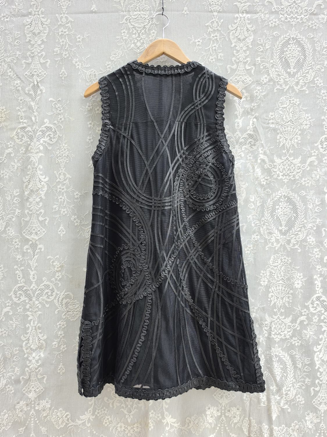 80s 일본 양가죽 베스트 (made in japan) 상품이미지5