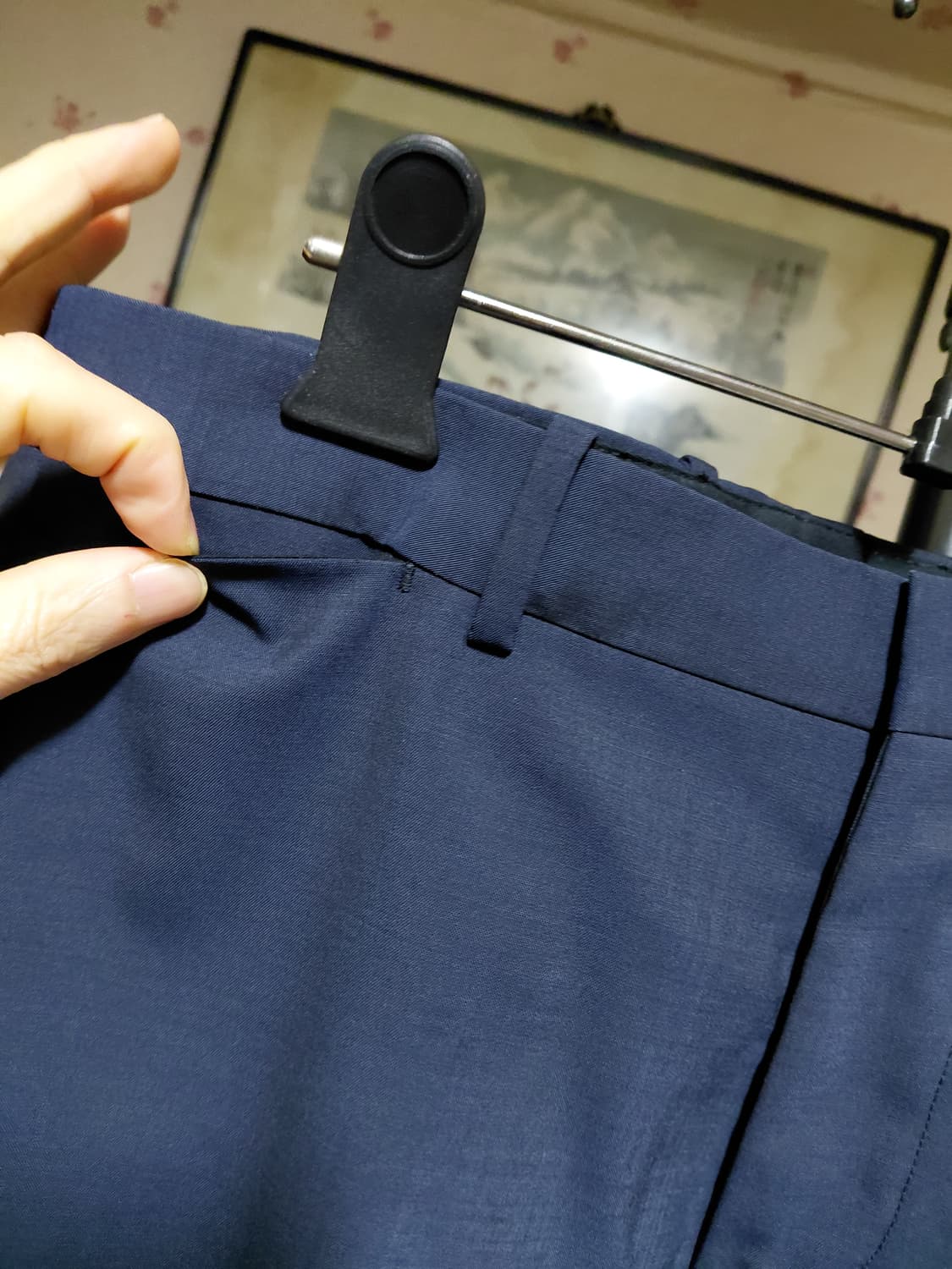 [띠어리]여름용 울100 네이비 슬렉스 31사이즈 상품이미지3