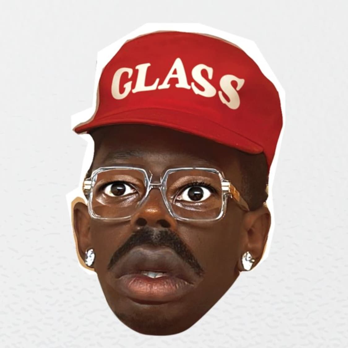 골프왕 Don't tap the Glass 머천 캡 레드 상품이미지2