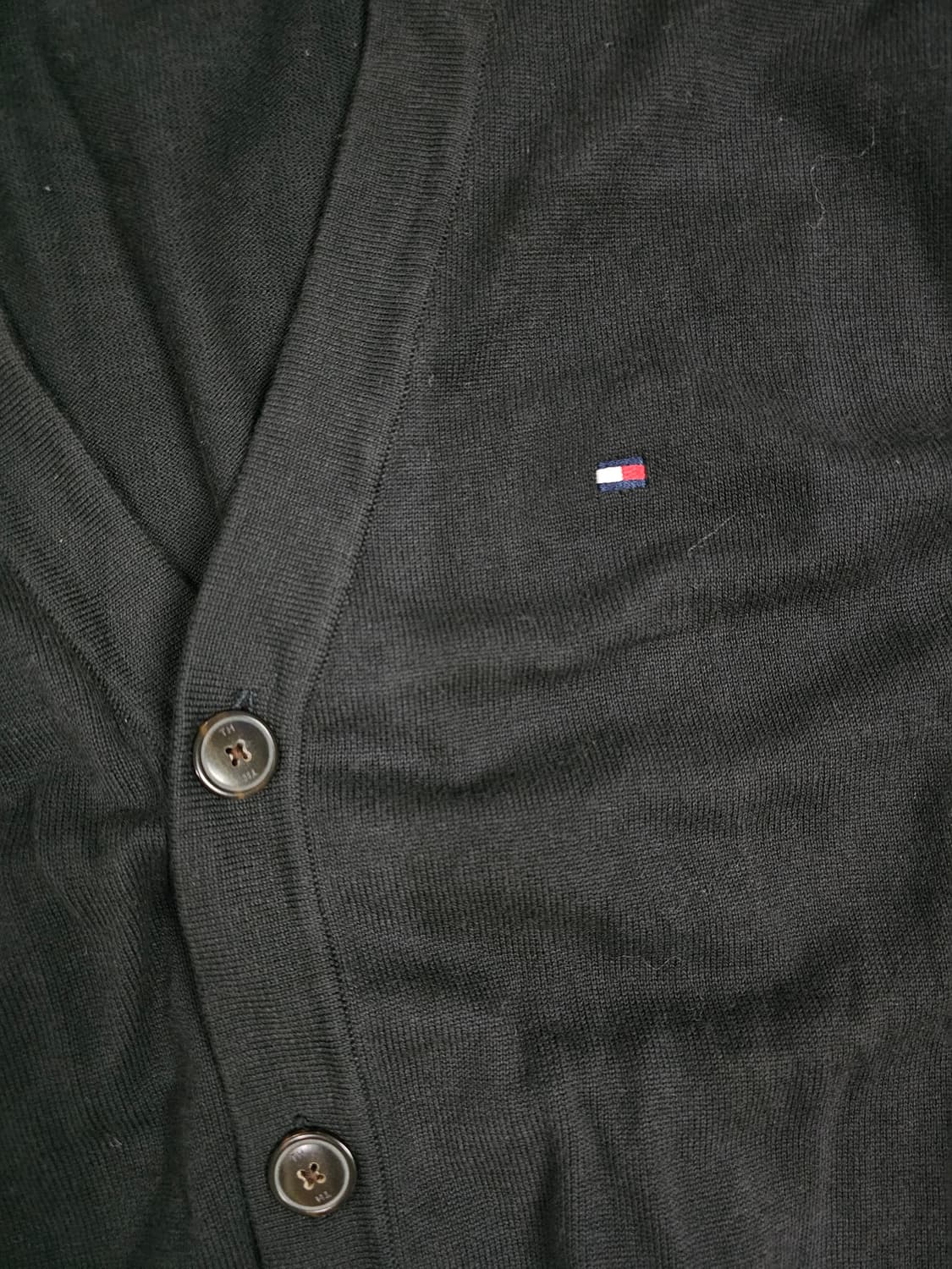 [XXL] 타미힐피거 네이비 코튼 니트 가디건 상품이미지3