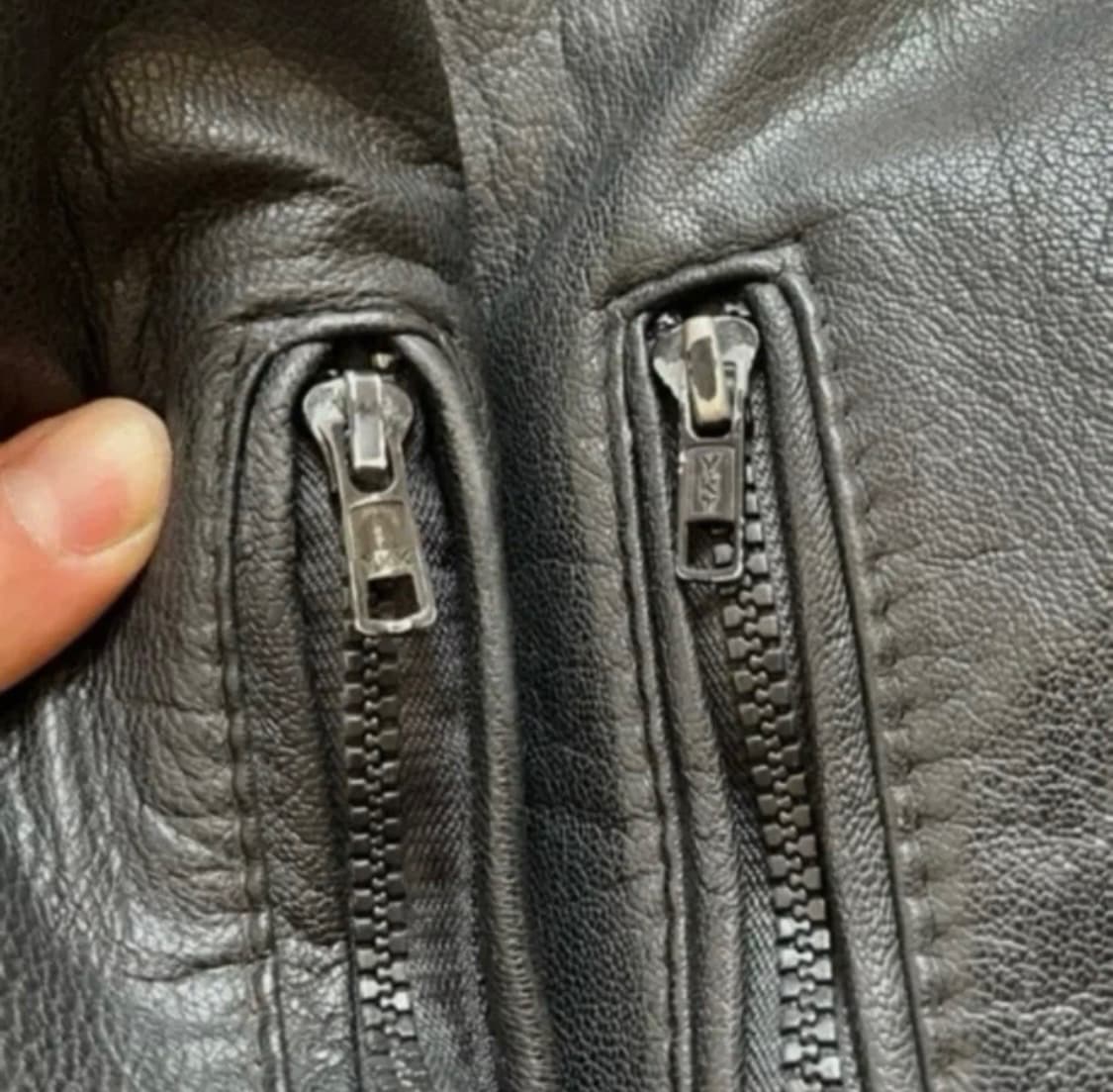 80s 카페레이서 레더 자켓_독일 생산 상품이미지6