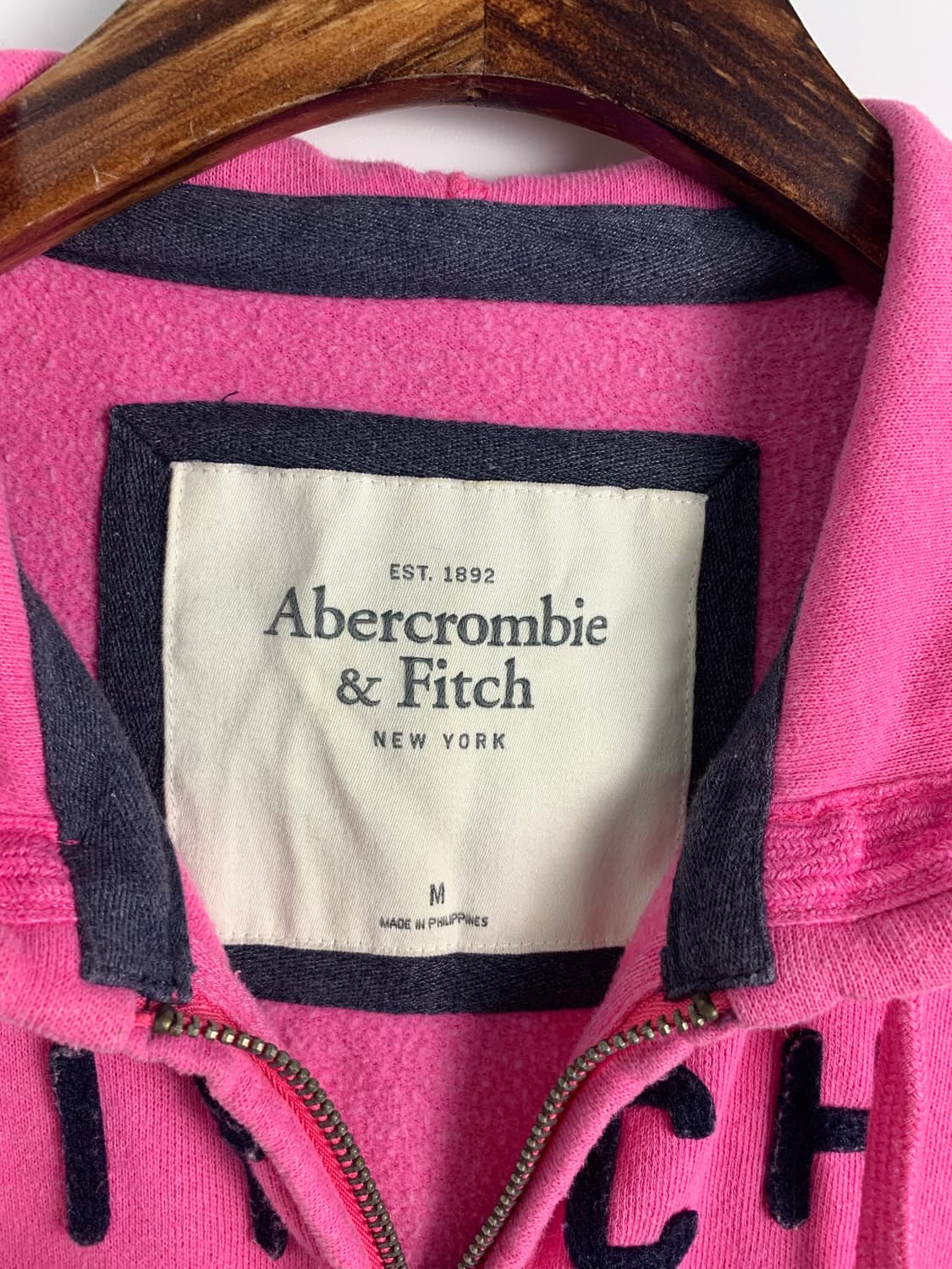 아베크롬비 y2k 와투케 핑크 후드집업 상품이미지6