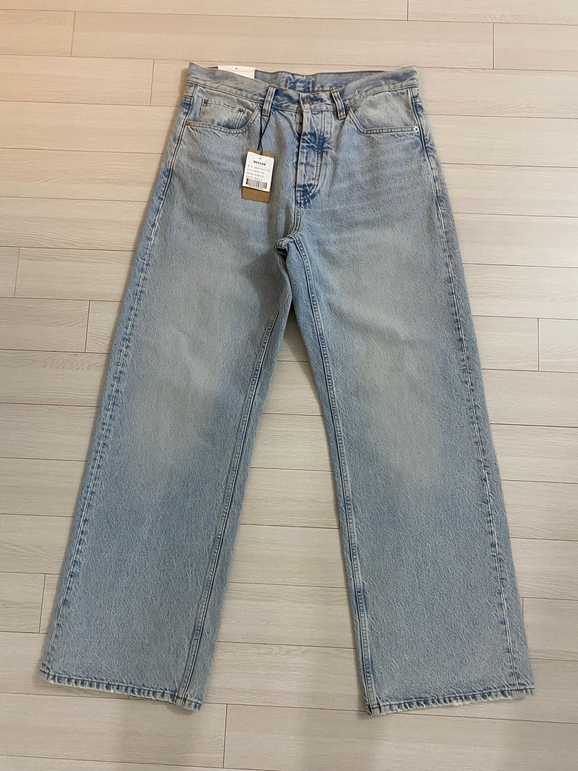 HOPE 와이드 연청 데님 팬츠 32 새상품 상품이미지1