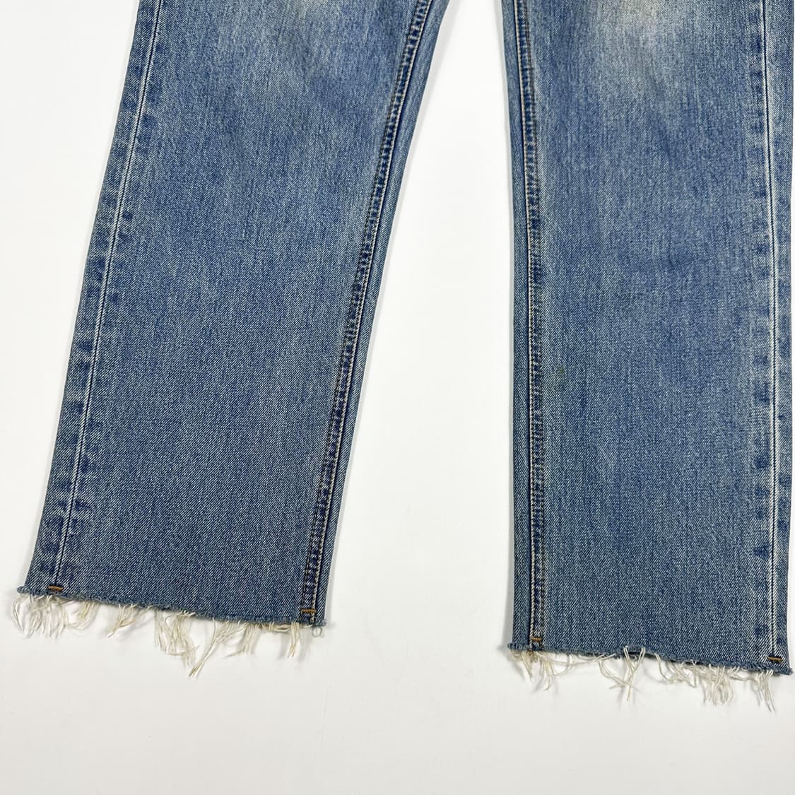 플랙진 PLAC 스티즈 커팅진 데님 팬츠 (32인치) 상품이미지5