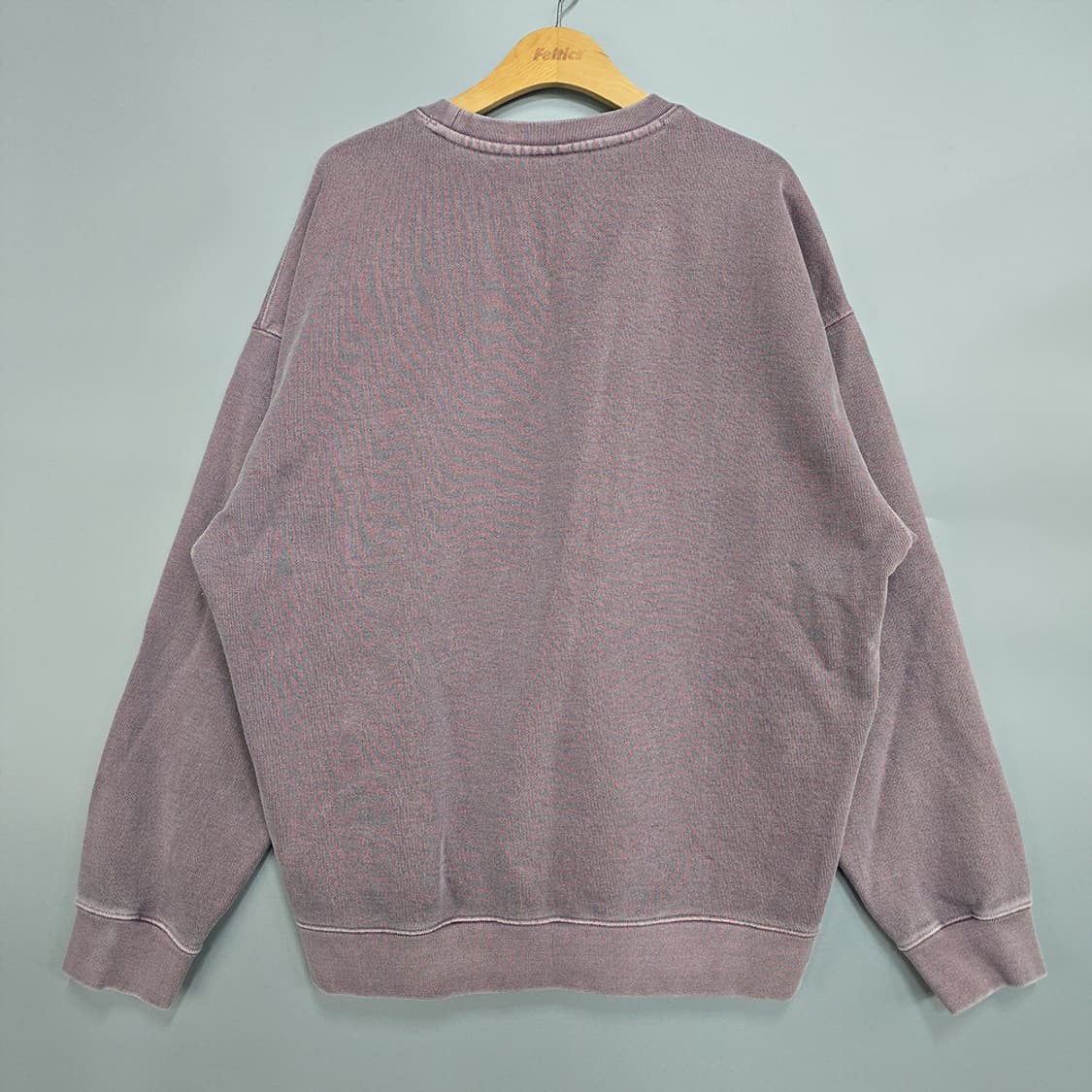 소버먼트(SOVERMENT) 피그먼트 워싱 맨투맨 XXL 상품이미지3