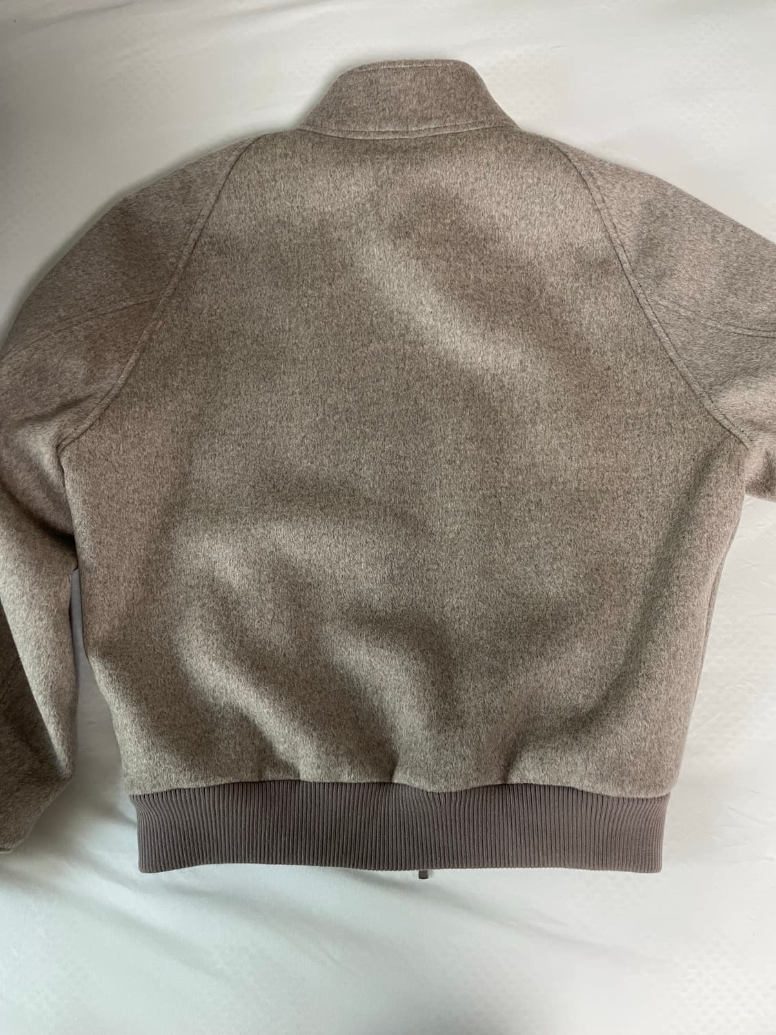 [L] 주앙옴므 울 해링턴 자켓 베이지 상품이미지5