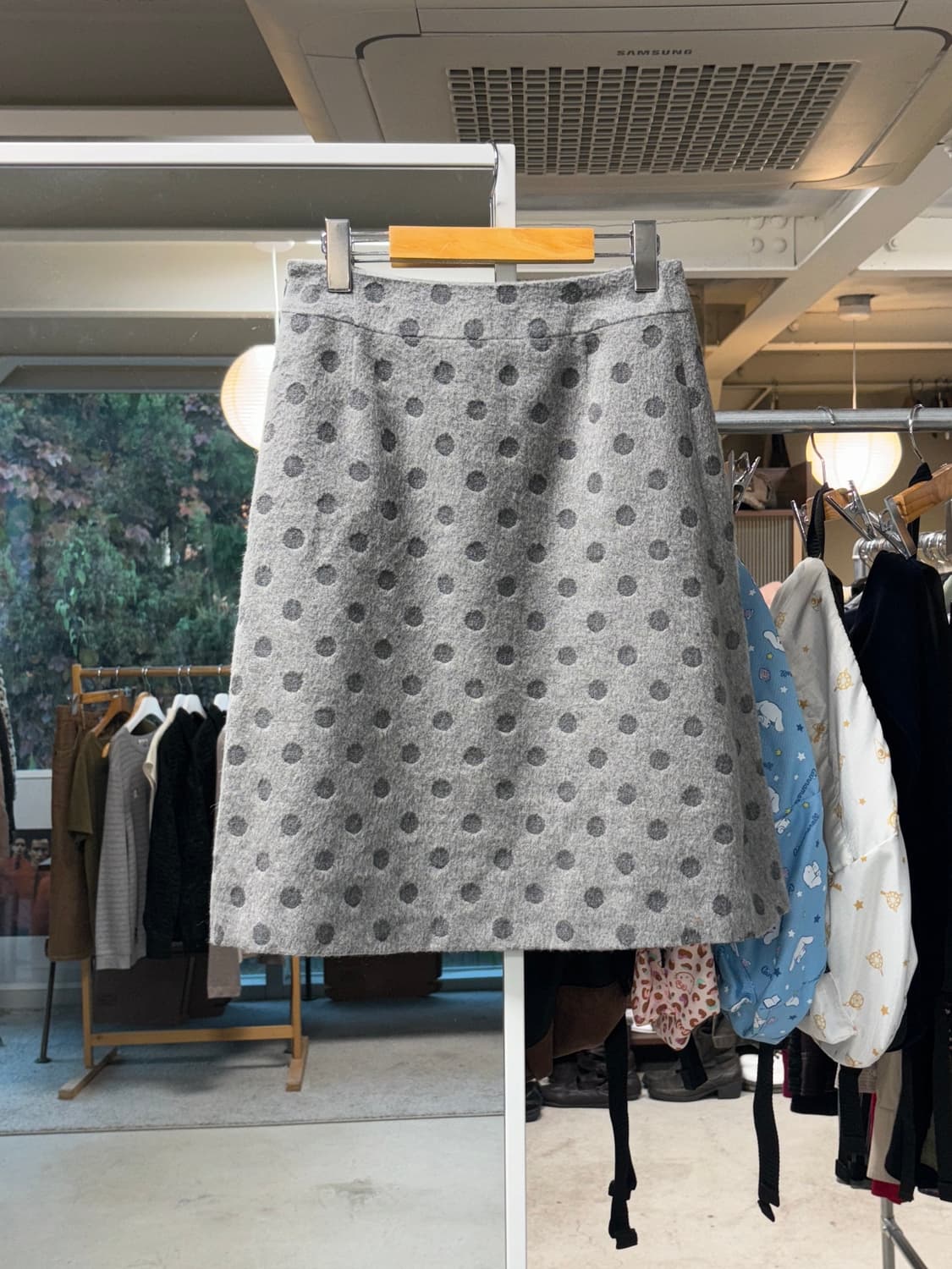 Galette 니트 도트 스커트 상품이미지3