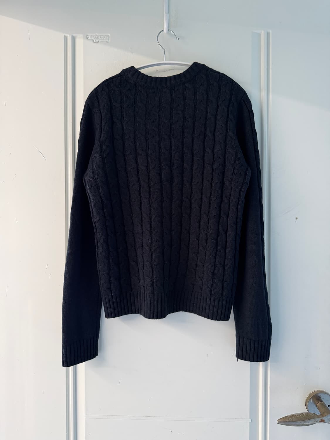 일본빈티지 빔즈 네이비 케이블니트 상품이미지8
