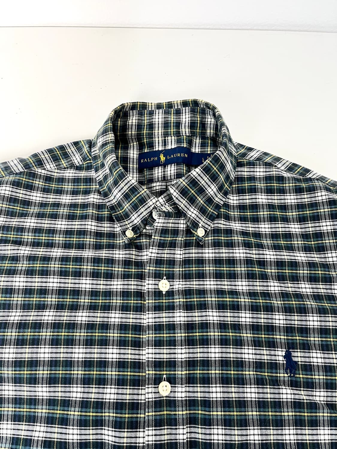폴로 랄프로렌 체크 셔츠 상품이미지3