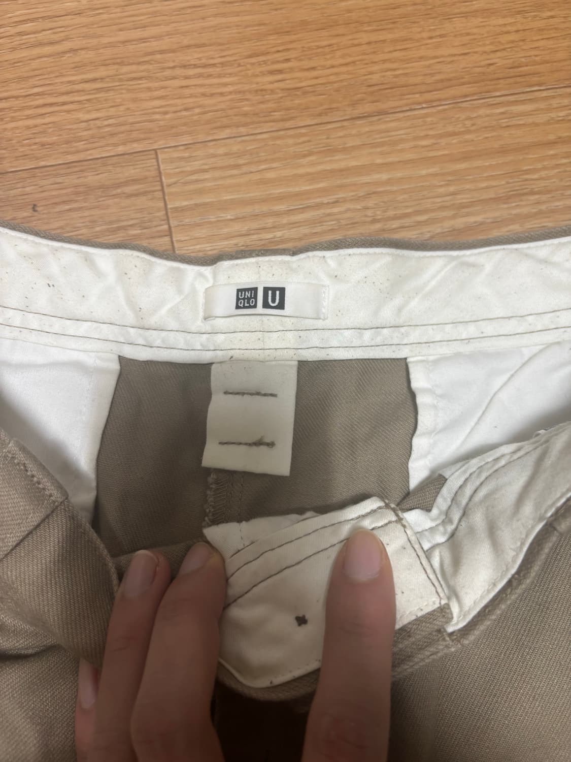 유니클로 면바지 팬츠 상품이미지7