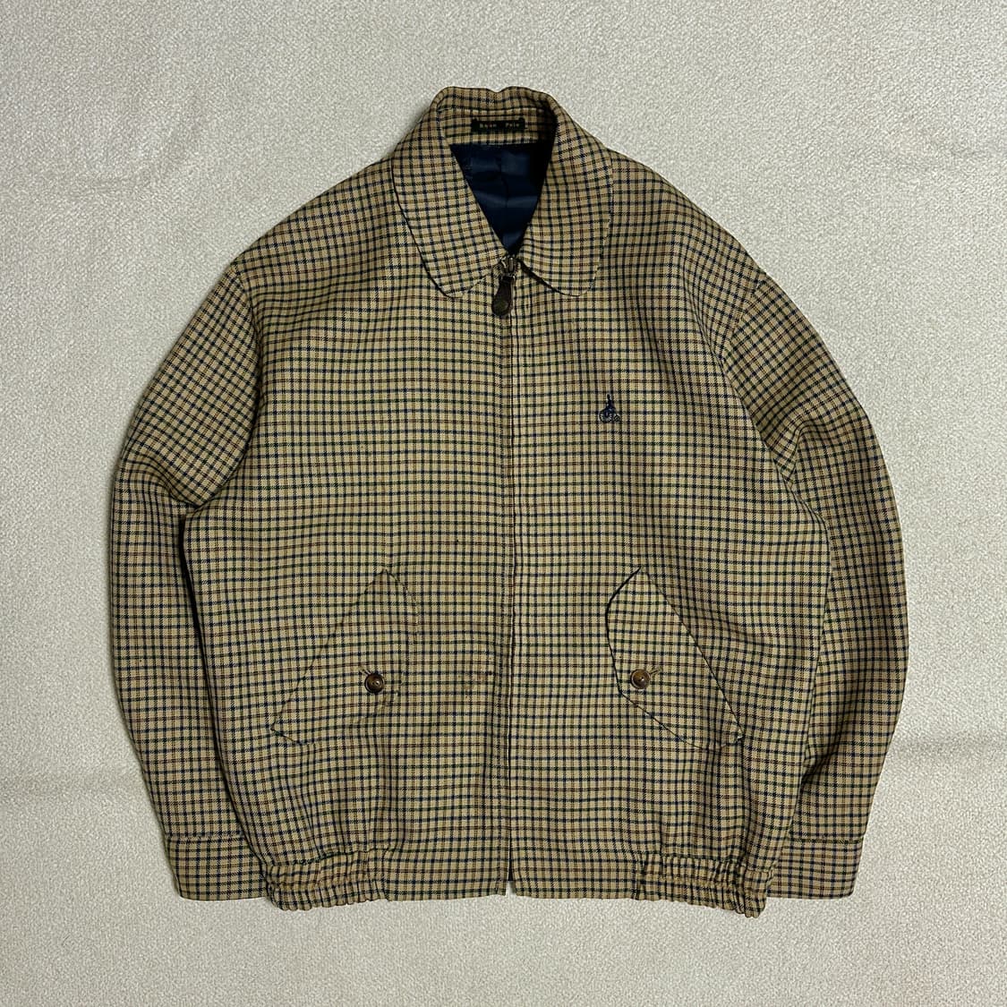 빈폴 체크 집업 자켓 상품이미지2