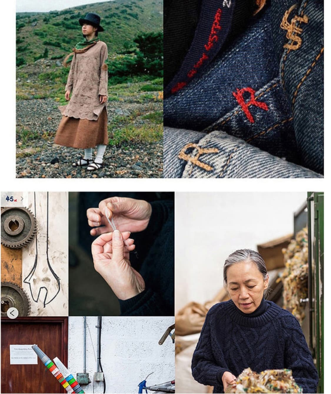 일본판 45RPM 울 스커트 최상 컨디션사용감 없는 신품급  상품이미지8