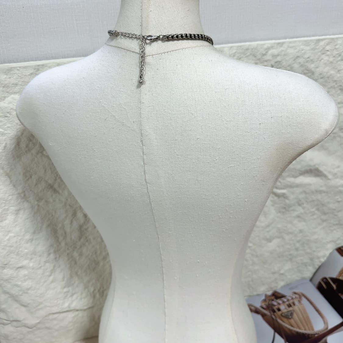 unisex 박스체인 해골 목걸이 상품이미지3