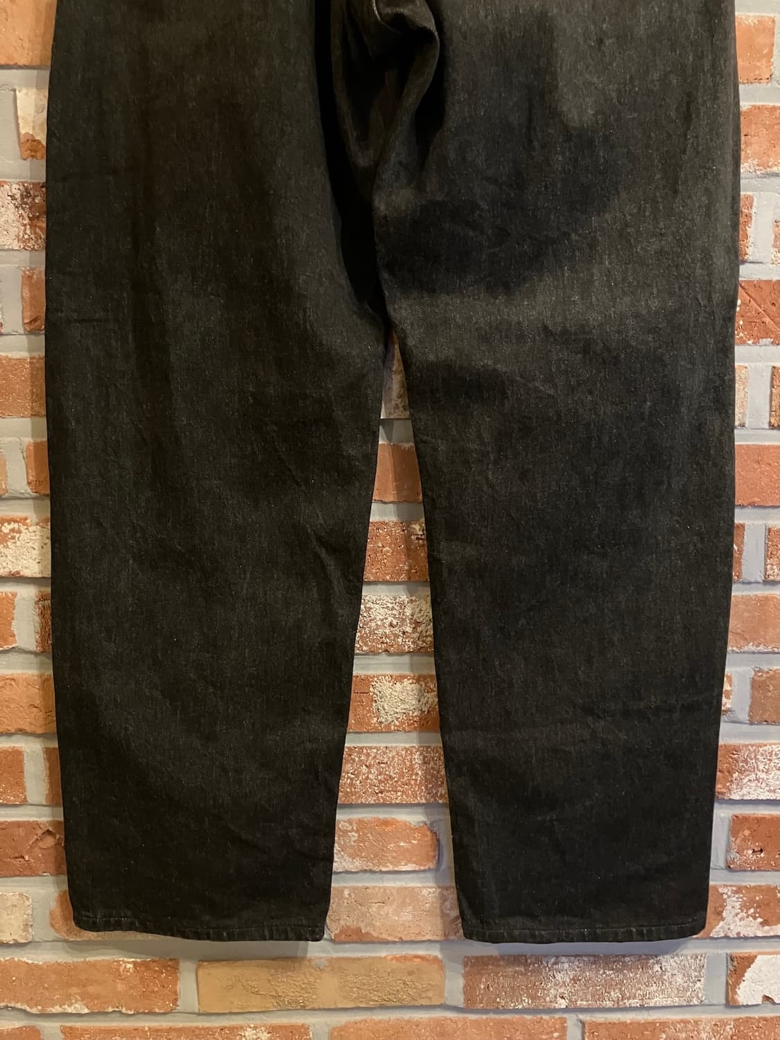 빈티지 리바이스 569 블랙진 흑청 데님 팬츠 상품이미지7