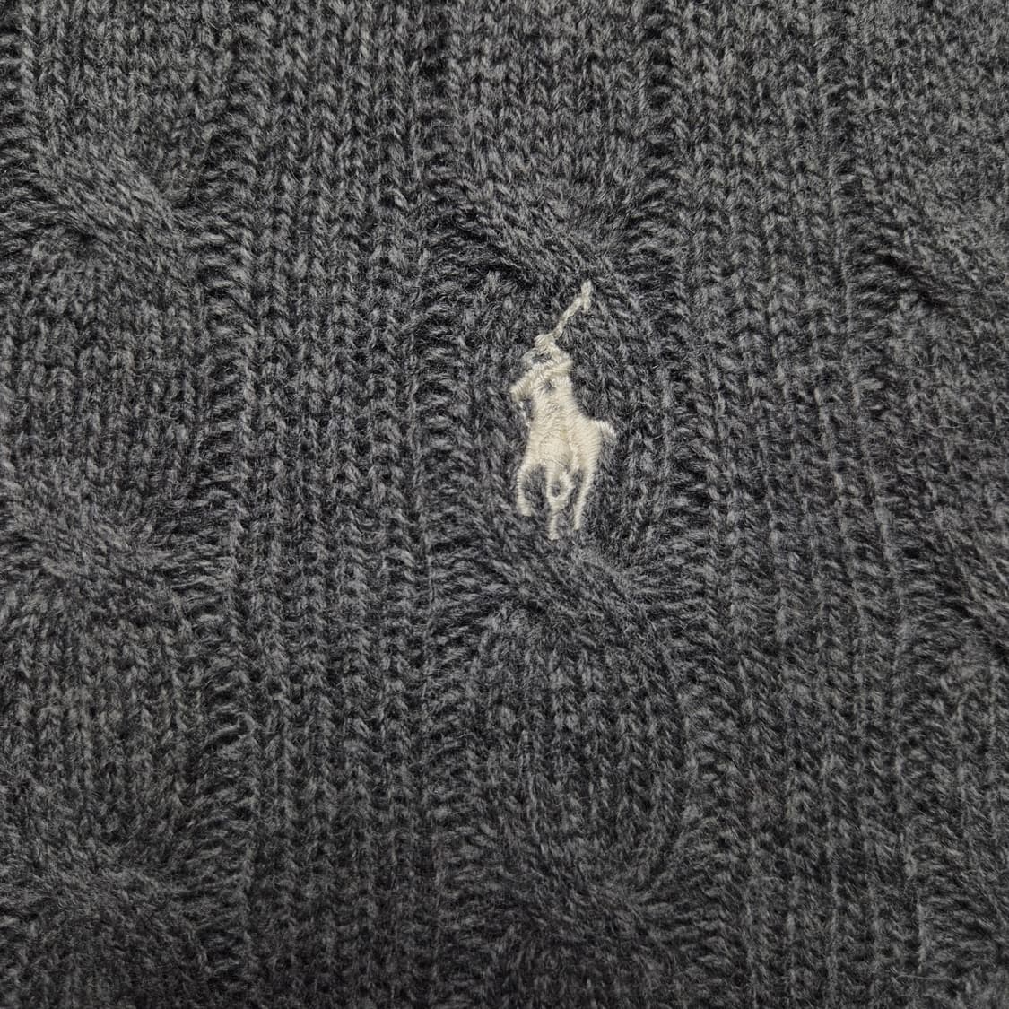 [M] 폴로 랄프로렌 울캐시미어 케이블 니트 상품이미지5