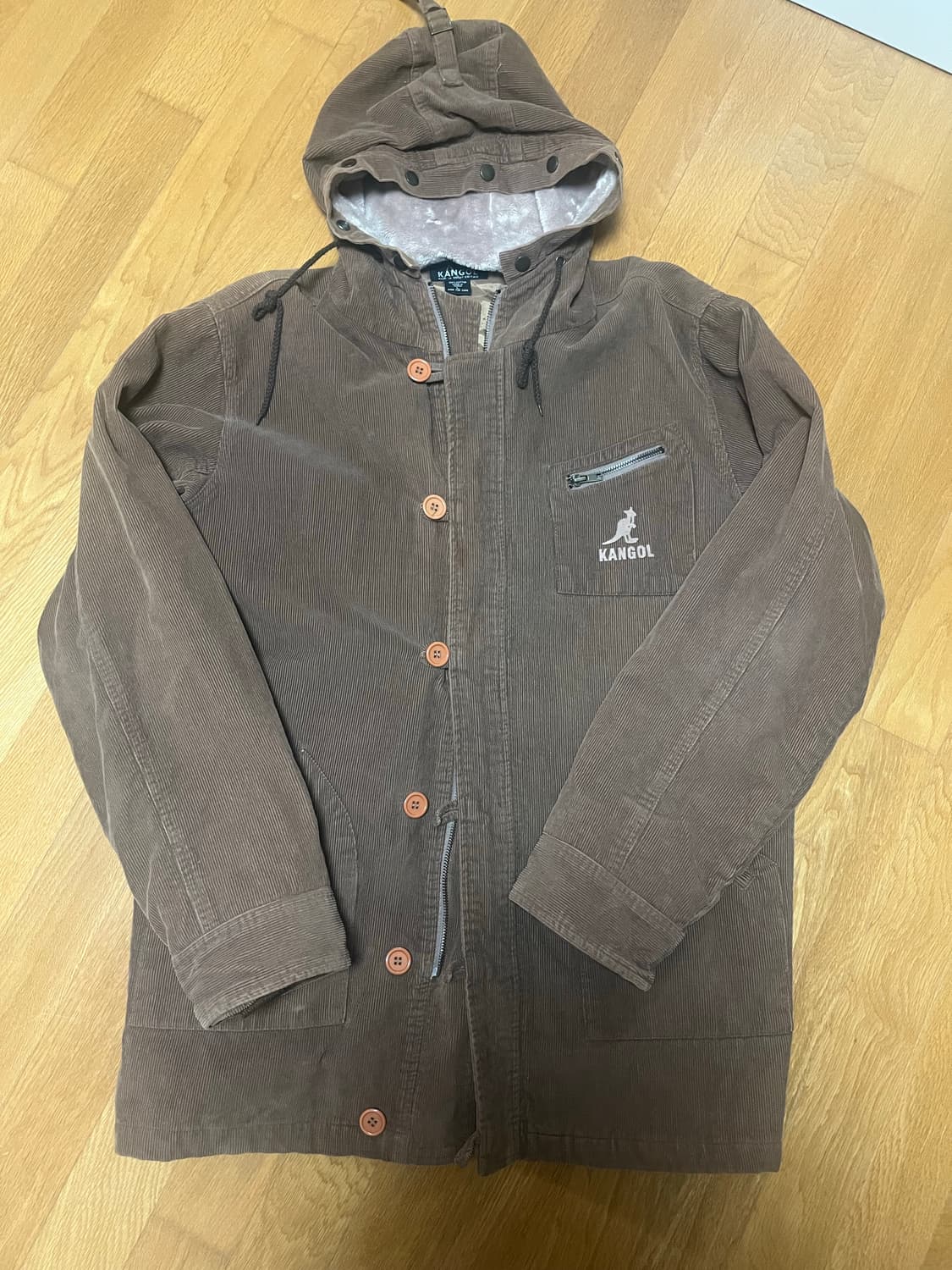 캉골 코듀로이 코트 상품이미지1