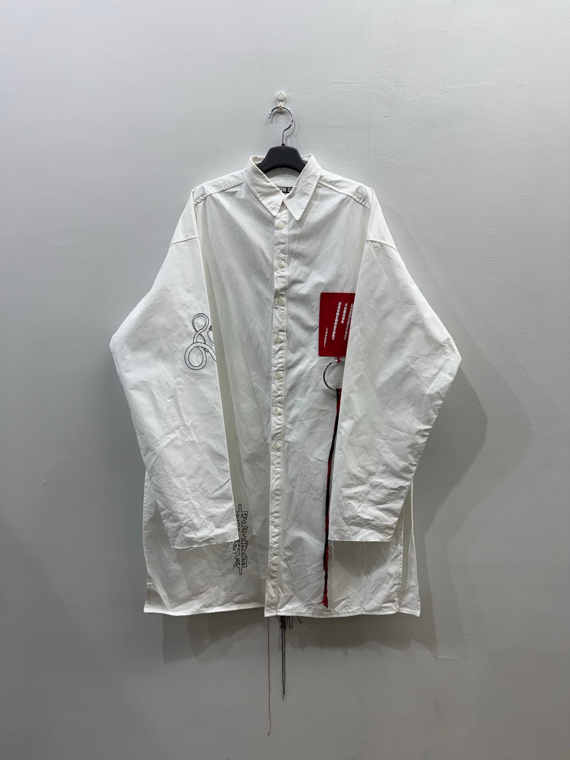 혜인서 15F/W Tonight or never 오버핏 롱 셔츠 상품이미지10