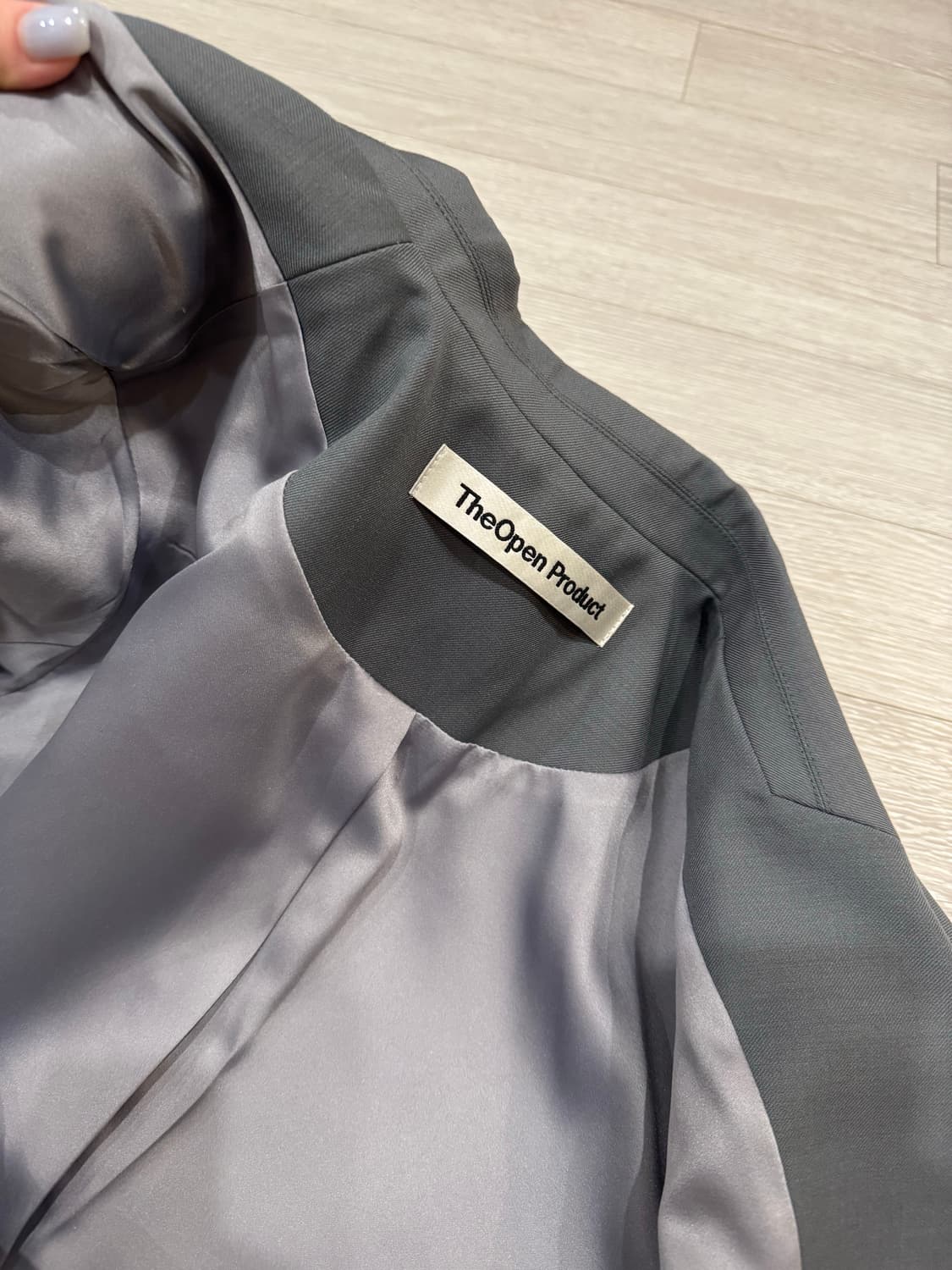 더오픈프로덕트 오버사이즈 싱글 자켓 상품이미지2