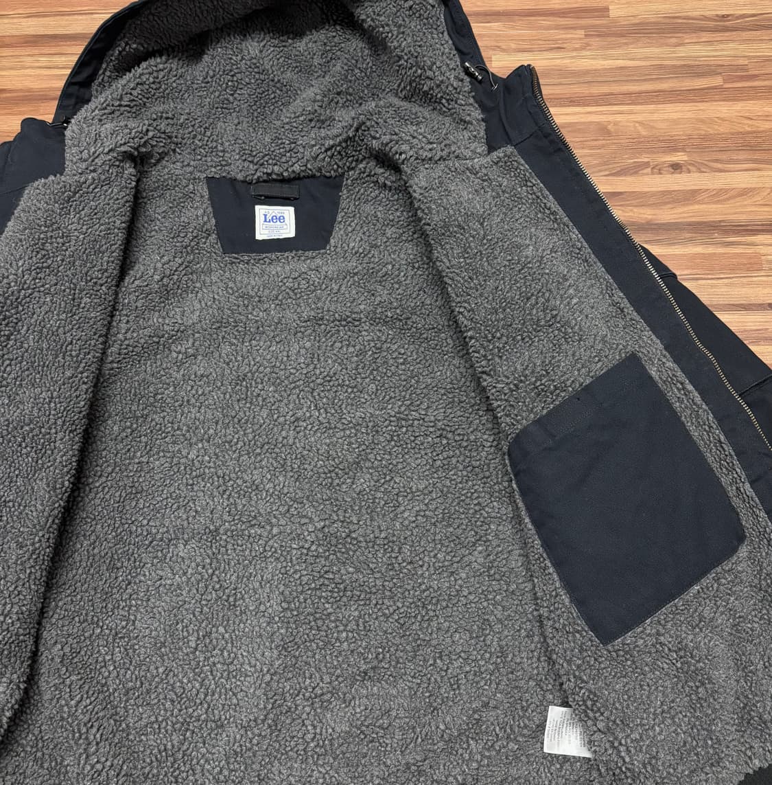 리 Lee 액티브 쉐르파 보아털 울프죠 시어링 워크 후드 자켓 xxl 상품이미지3