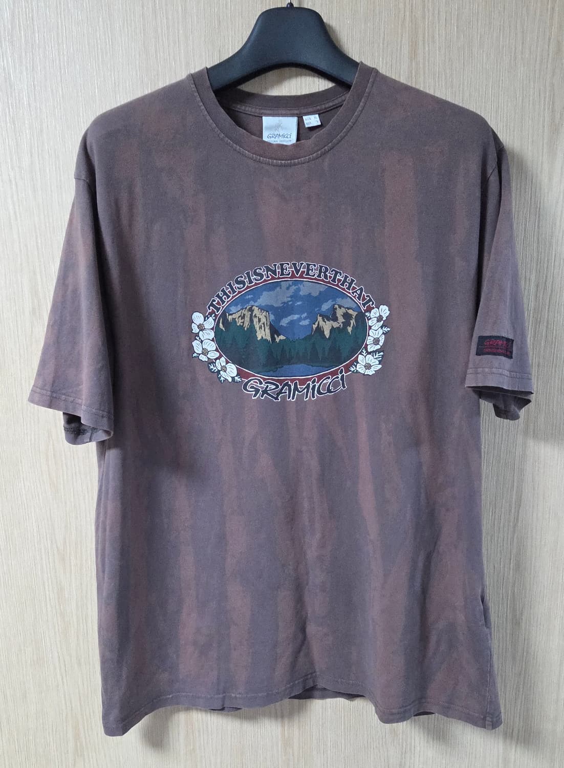 (착샷) 그라미치 x 디스이즈네버댓 타이다이 반팔 티셔츠 상품이미지1