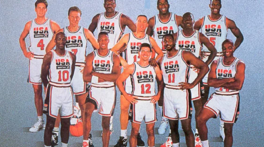 90's 나이키 usa 드림팀 볼캡 상품이미지5