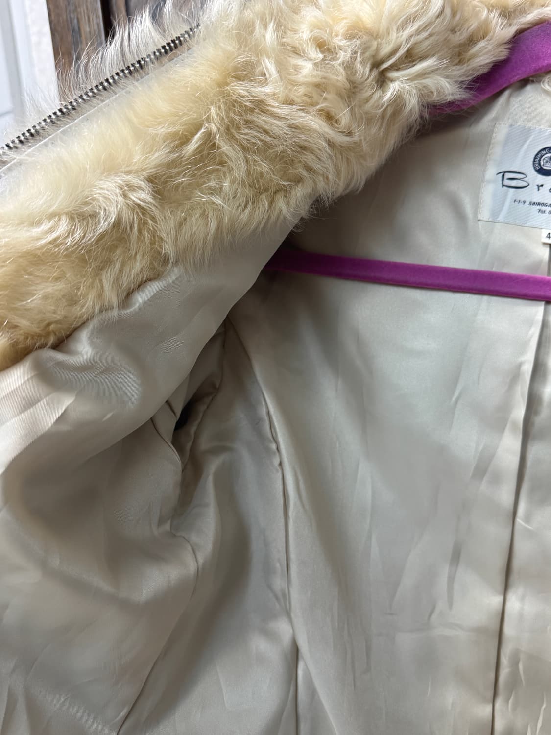 일본 빈티지 램퍼 100% 모피 퍼자켓 집업 상품이미지5