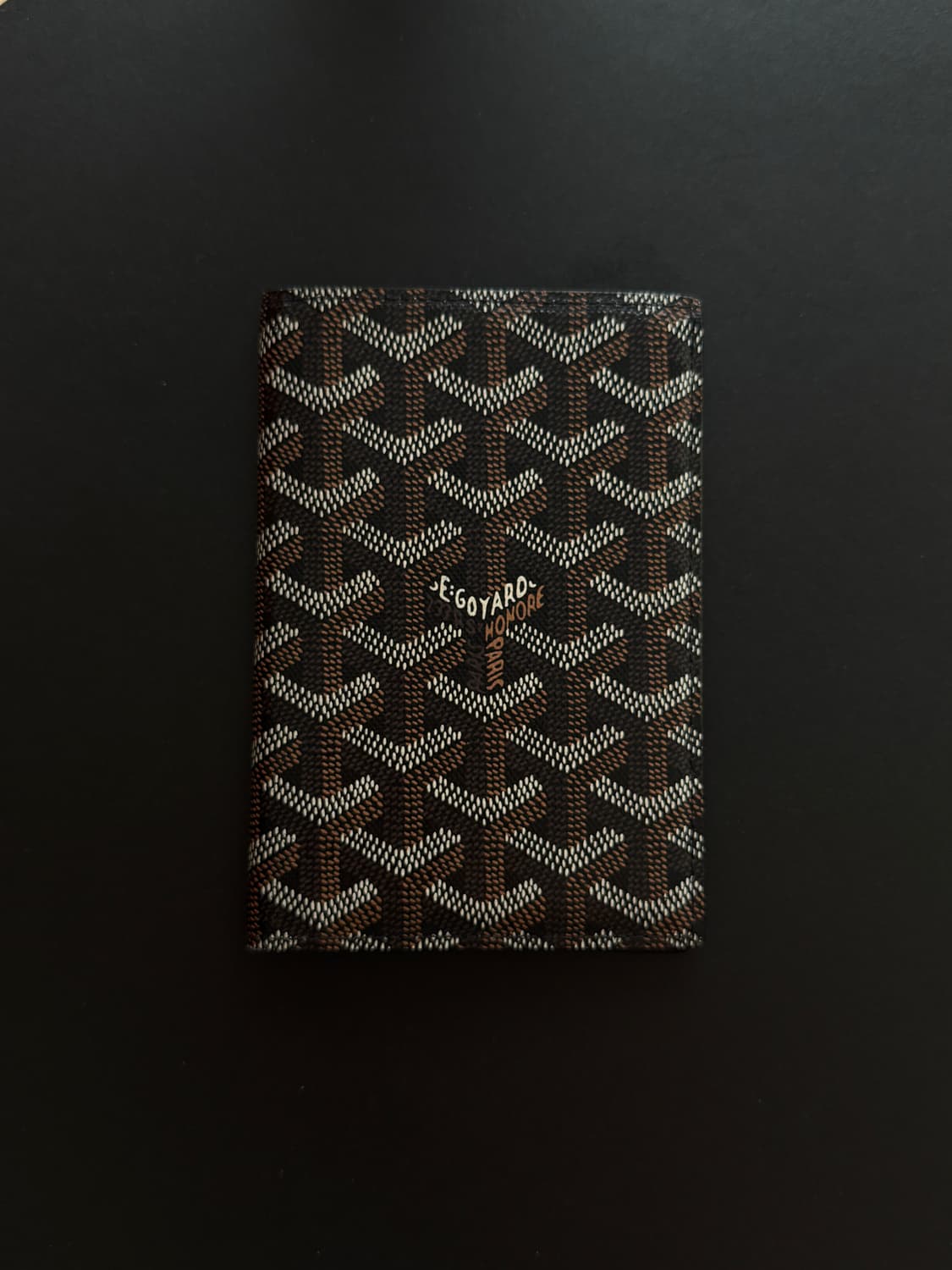 고야드 여권케이스 (블랙) 상품이미지1