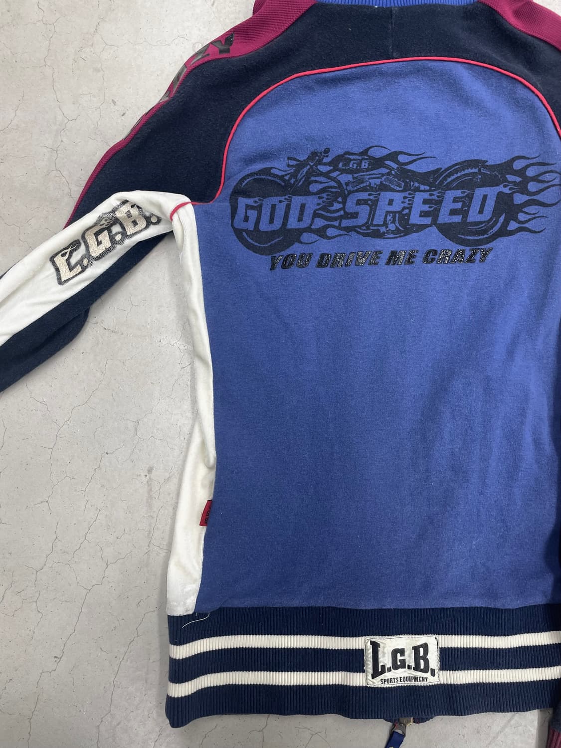 L.G.B. “God Speed” Boxer Zip-Up 상품이미지7