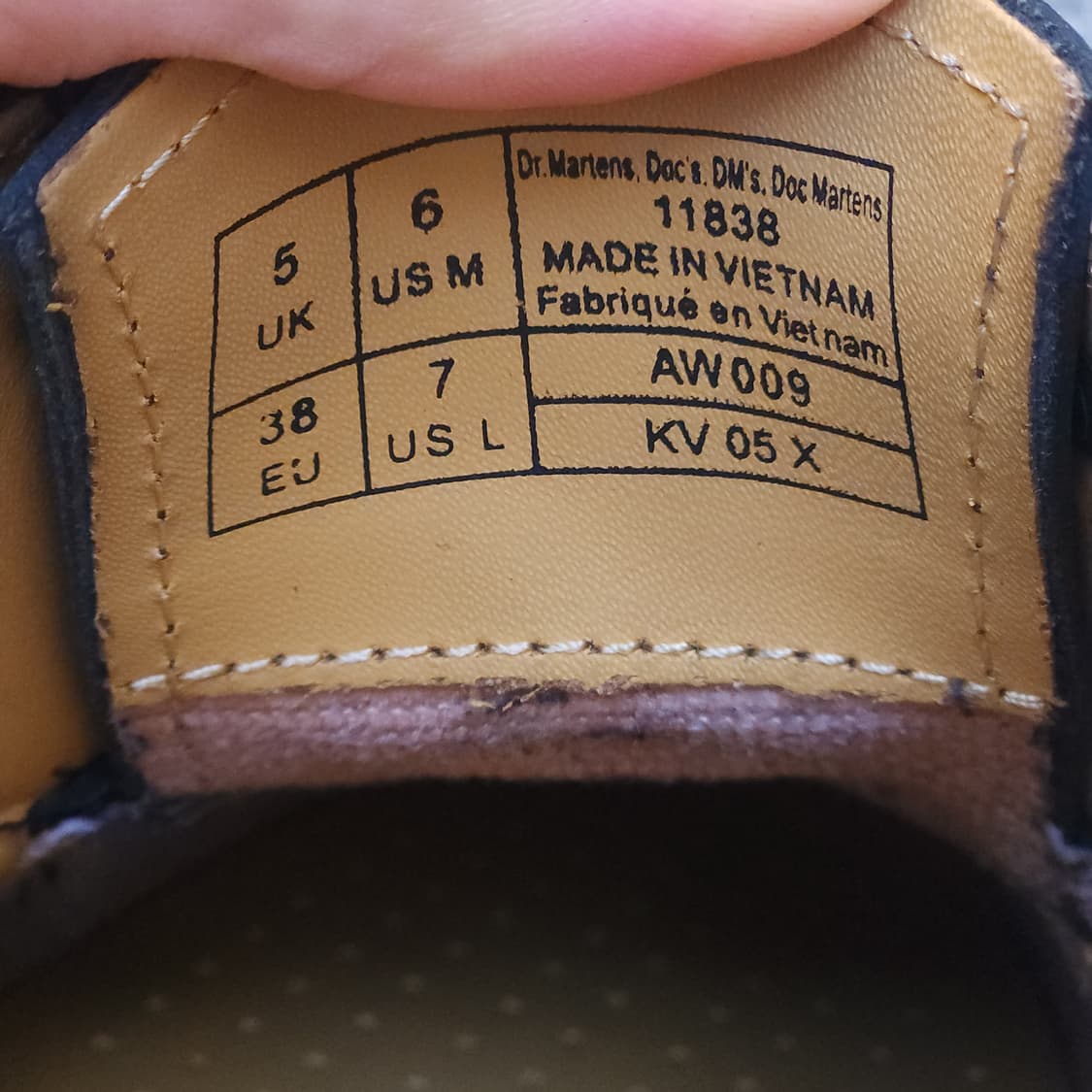 [5UK] 닥터마틴 1461 스무스 3홀 (240~245) 상품이미지7