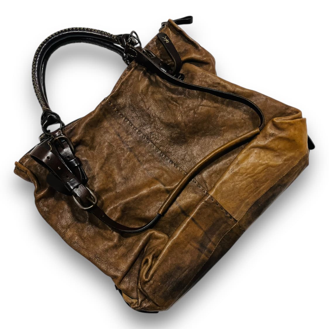 Henry Beguelin contrast leather Bag 상품이미지4