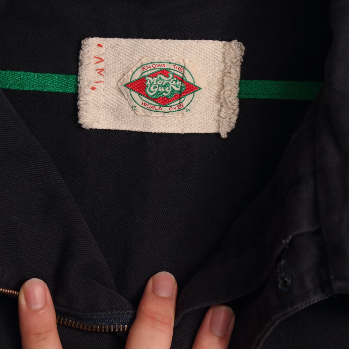 90'S 일본빈티지 코튼 싱글 코트 A1367 상품이미지5