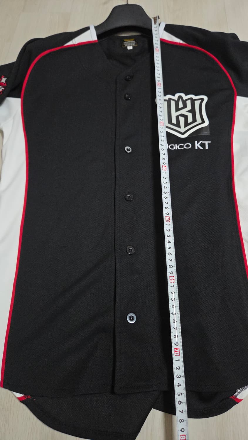 (착샷) KT위즈 유니폼 라이트닝 블랙 상품이미지8