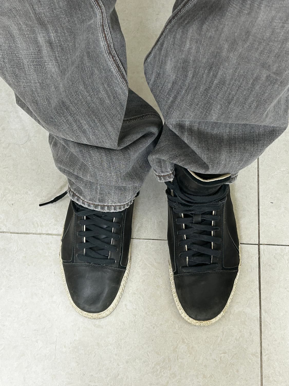 알렉산더맥퀸x퓨마 하이탑 스니커즈 상품이미지2