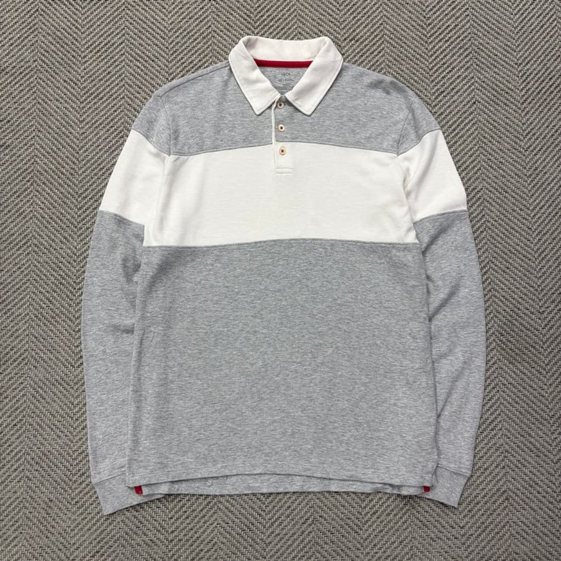 배색 카라 티셔츠 v2205 상품이미지1