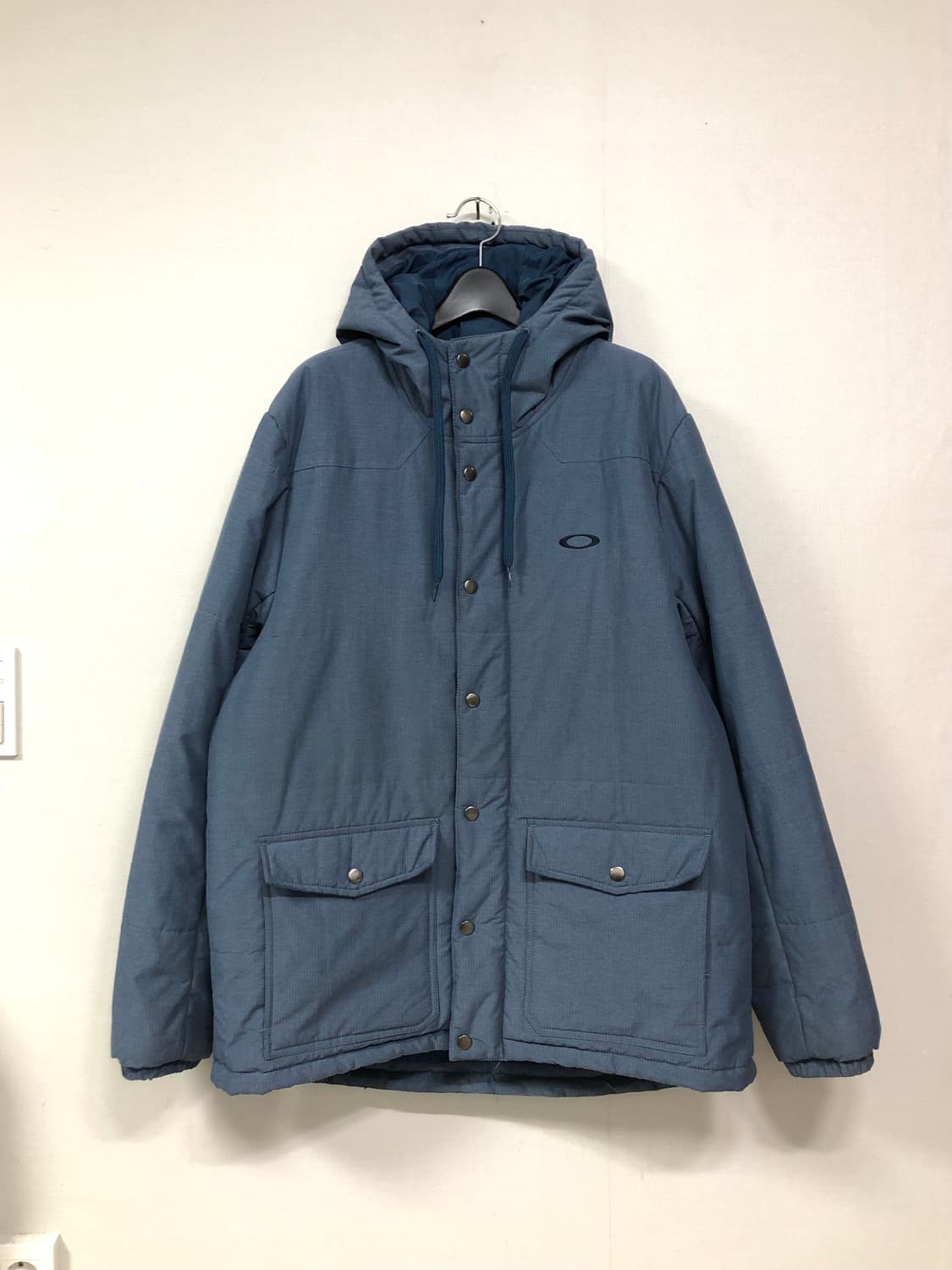 오클리 도톰한 패딩 마운틴 자켓 _ 블루 XL 상품이미지1