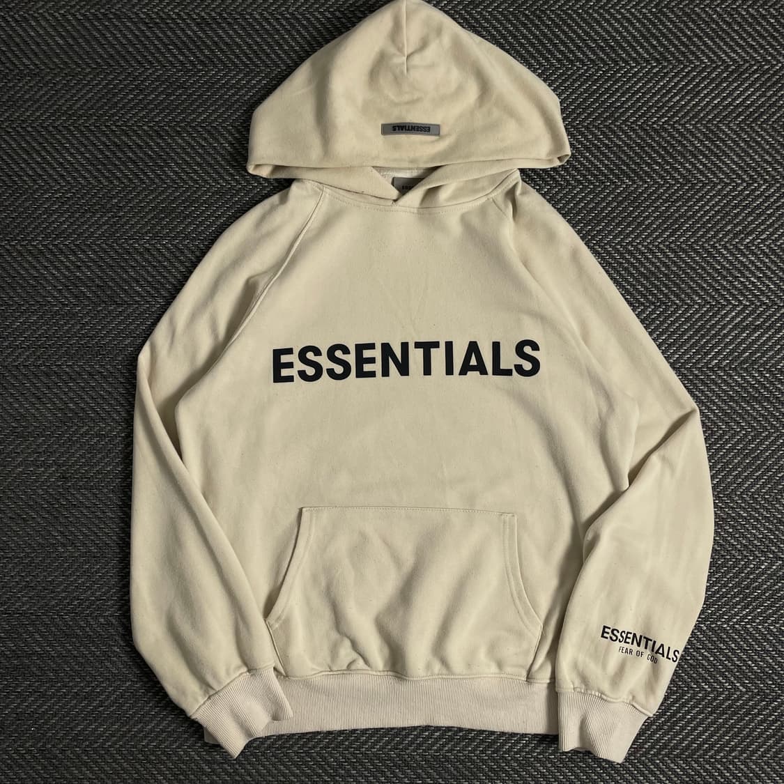 피어오브갓 에센셜 빅로고 박시핏 후드 티셔츠y 3458 상품이미지2