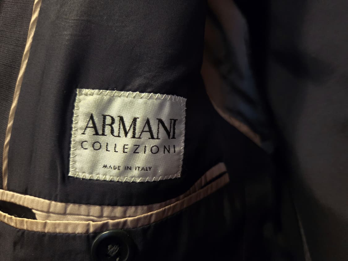 아르마니 꼴레지오니 네이비자켓  상품이미지7