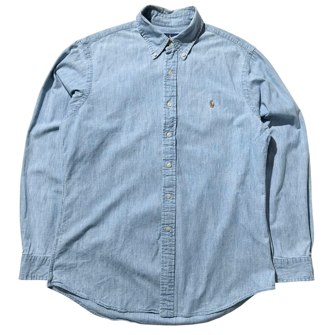 폴로 랄프로렌 샴브레이 데님 셔츠 상품이미지1
